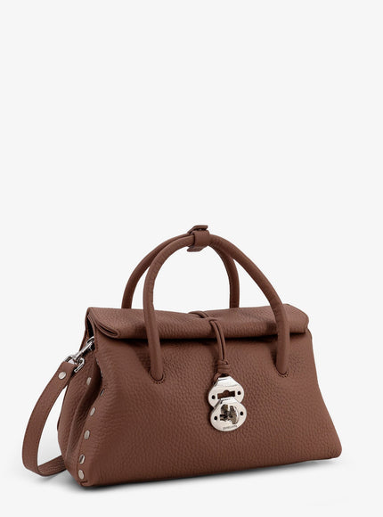 Zanellato Hammered Leather Dotta® Small Crossbody Bag