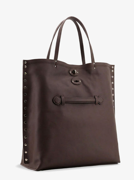 Zanellato A Spasso Leather Shopping Bag