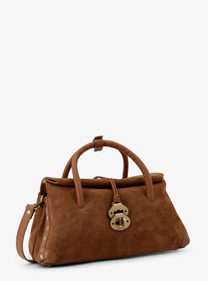 Zanellato Dotta Baby Suede Crossbody Bag