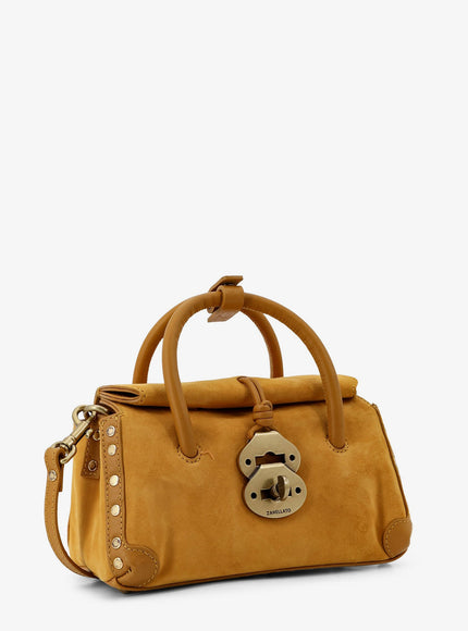 Zanellato Dotta Baby Suede Crossbody Bag