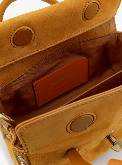 Zanellato Dotta Baby Suede Crossbody Bag