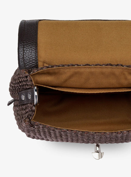 Zanellato Postina Baby Wicker Crossbody Bag