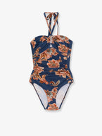 1 / Navy Jacobean