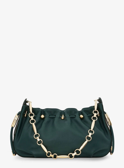 Zimmermann Halcyon Leather Clutch Uni Emerald