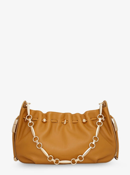 Zimmermann Halcyon Leather Clutch Uni Midnight