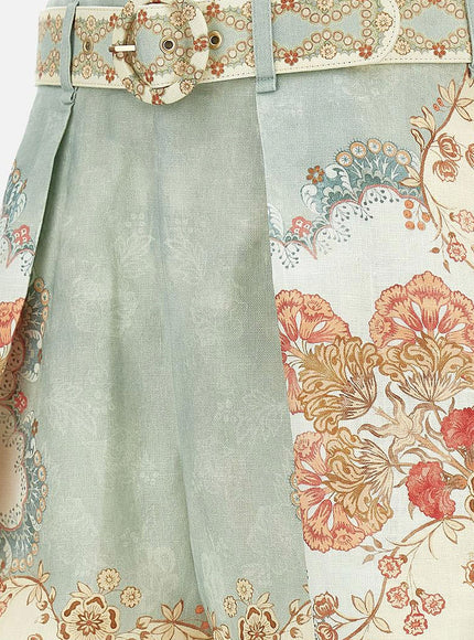 Zimmermann Daylight Tuck Linen Short