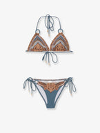 One Size / Blue Paisley