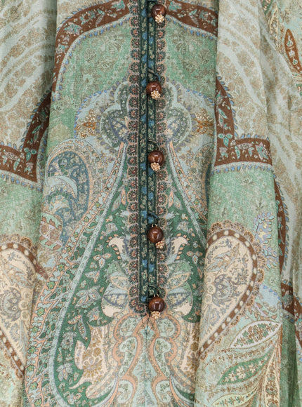 Zimmermann Wanderlust Billow Silk Dress