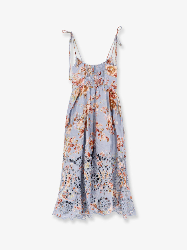 Zimmermann Awaken Long Linen Dress