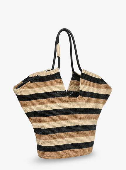 Zimmermann Golden Time Raffia Shoulder Bag