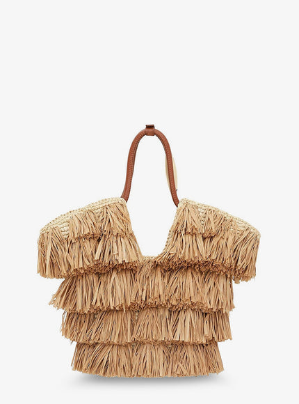 Zimmermann Golden Time Crossbody Bag With Fringe
