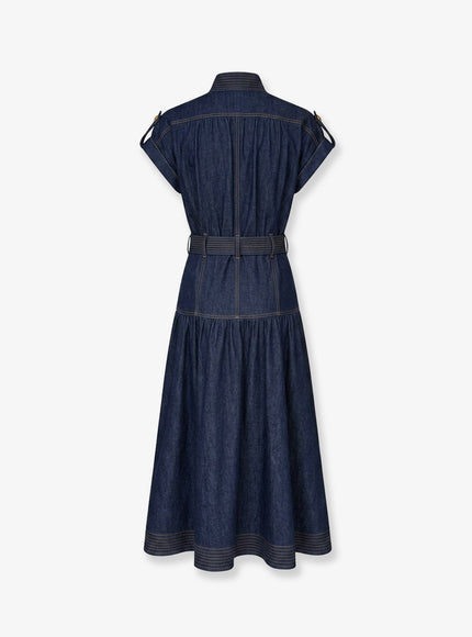 Zimmermann Long Denim Dress