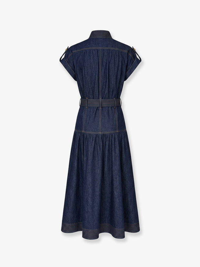 Zimmermann Long Denim Dress