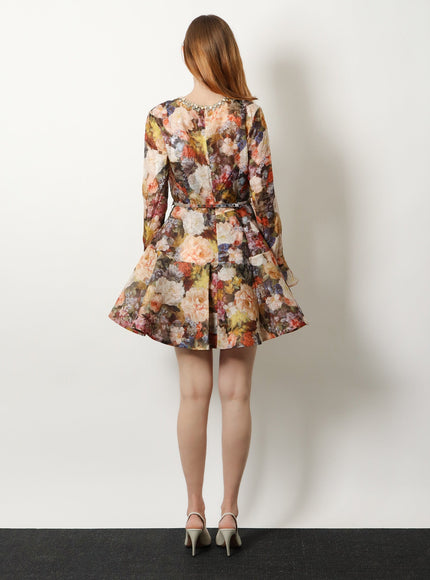 Zimmermann Alchemy Linen And Silk Dress
