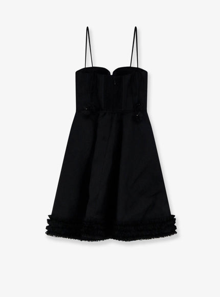 Zimmermann Luna Linen And Silk Blend Mini Dress