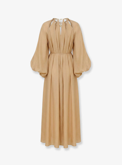 Zimmermann Mahon Long Silk Dress