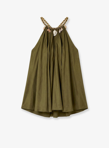 Zimmermann Mahon Silk Top Olive