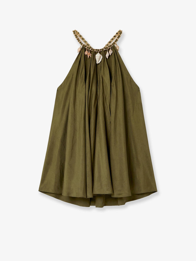 Zimmermann Mahon Silk Top Olive