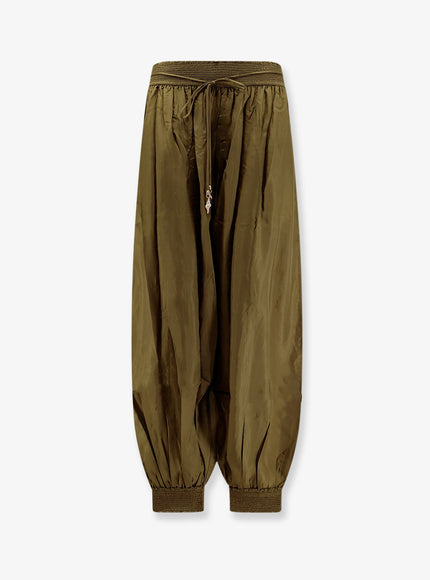 Zimmermann Silk Harem Pants Olive