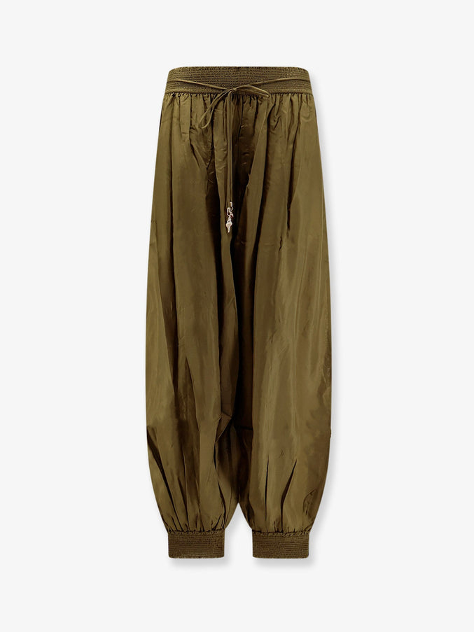 Zimmermann Silk Harem Pants Olive