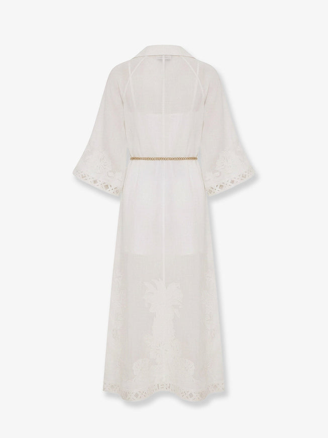 Zimmermann Indra Long Ramie Dress