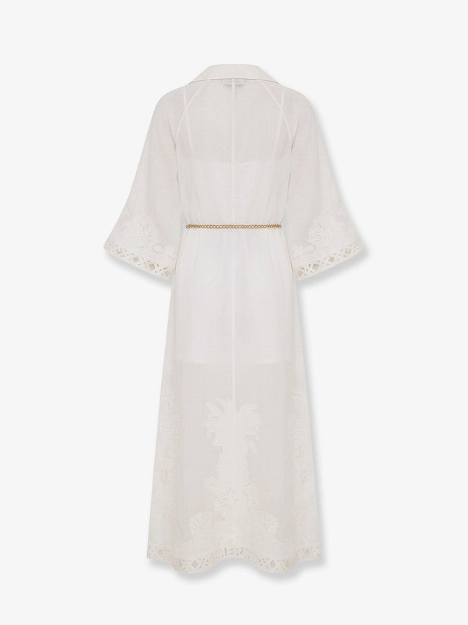 Zimmermann Indra Long Ramie Dress