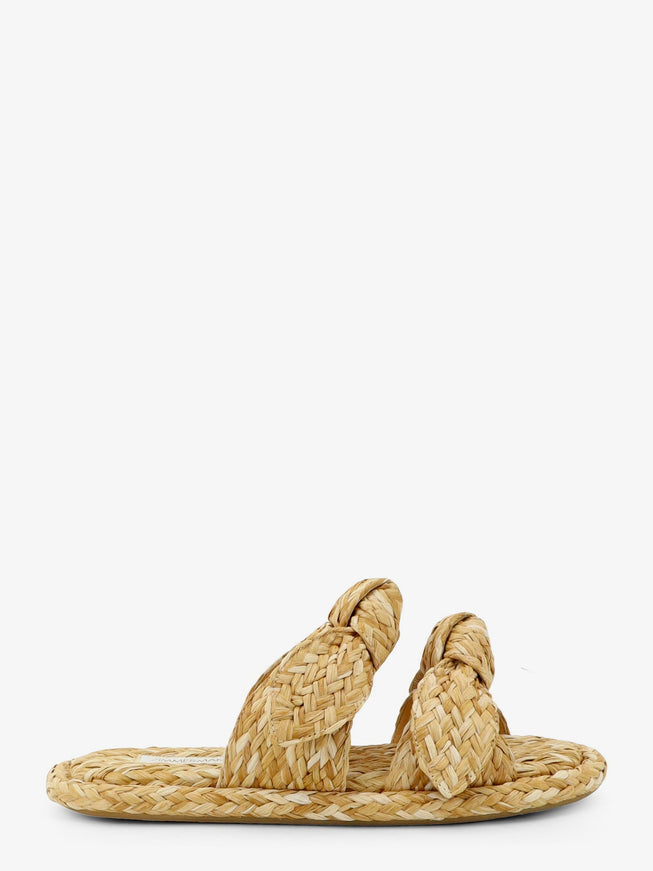 Zimmermann Carousel Raffia Sandals Natural