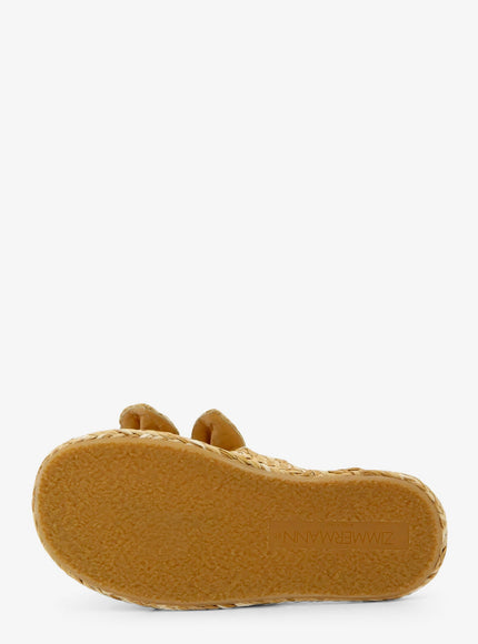 Zimmermann Carousel Raffia Sandals