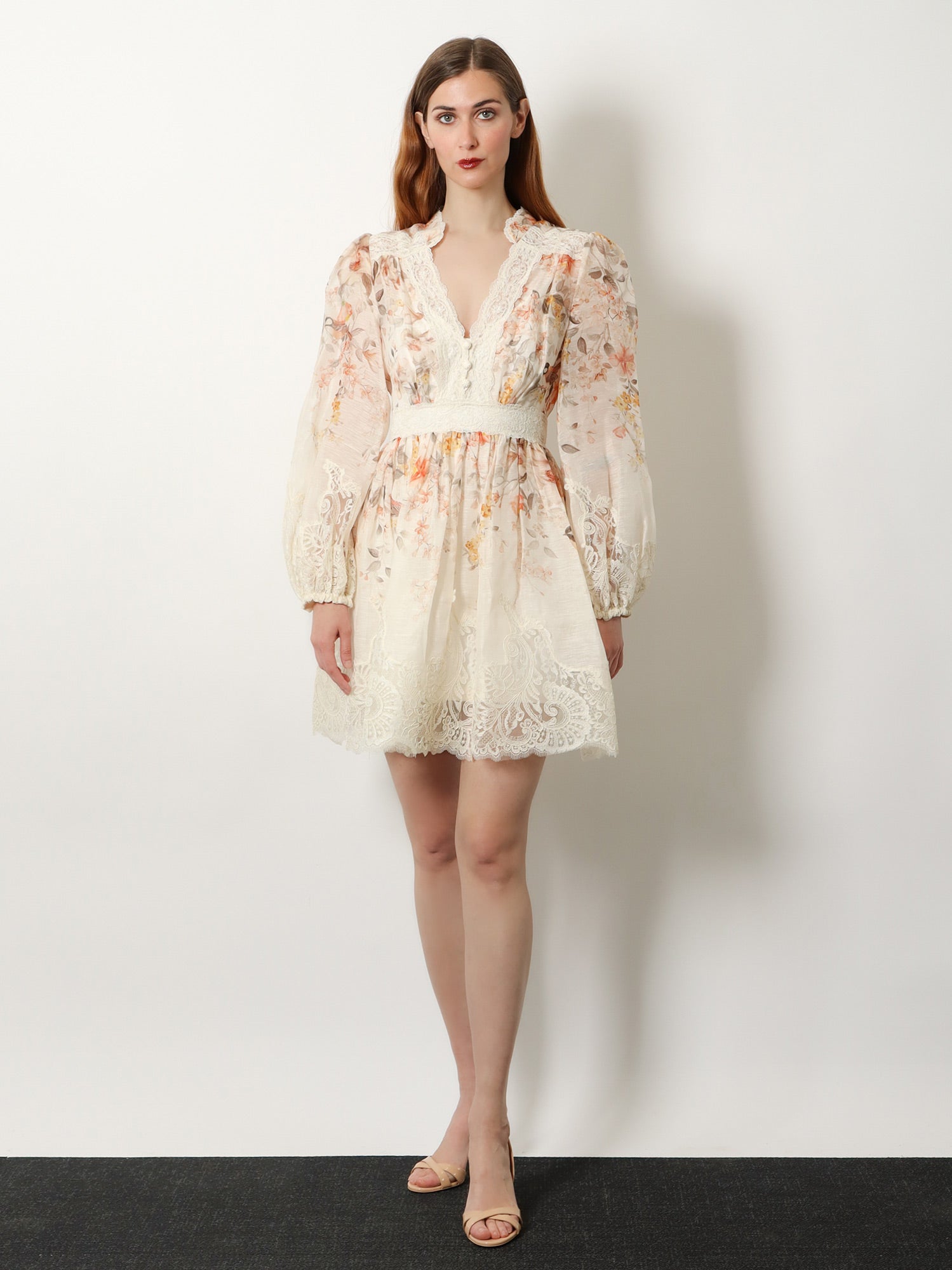 zimmermann white silk dress Zimmermann Silk Drape Dress
