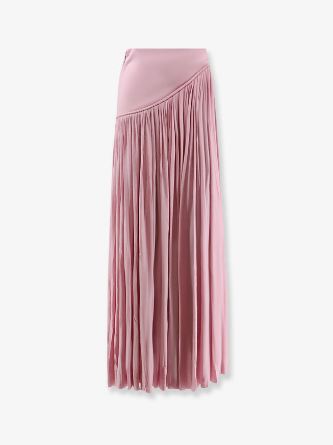 Zimmermann Alchemy Asymmetric Long Skirt Lightpink