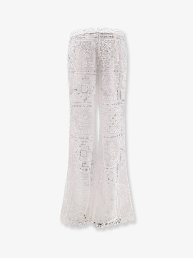 Zimmermann Aster Embroidered Trousers