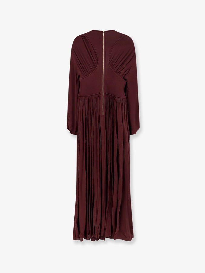 Zimmermann Luna Billow Stretch Viscose Long Dress