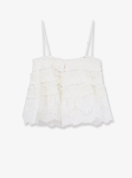 Zimmermann Alchemy Shirred Bandeau Top