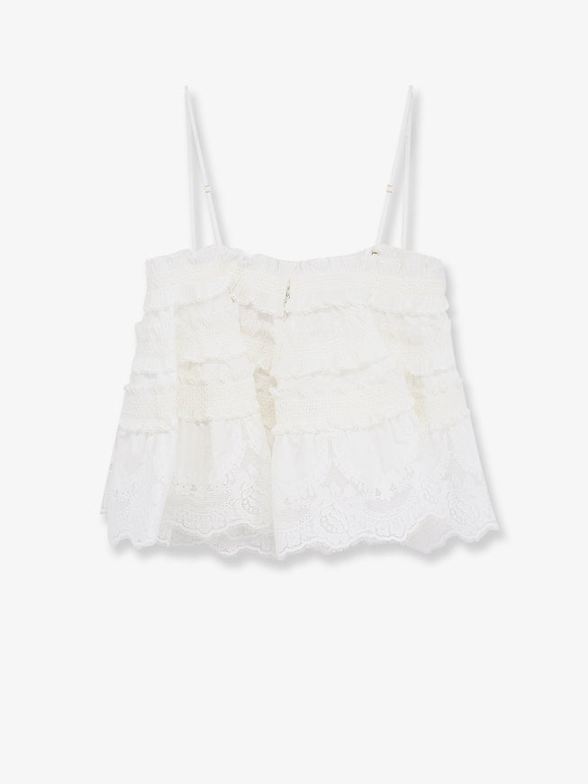Zimmermann Alchemy Shirred Bandeau Top