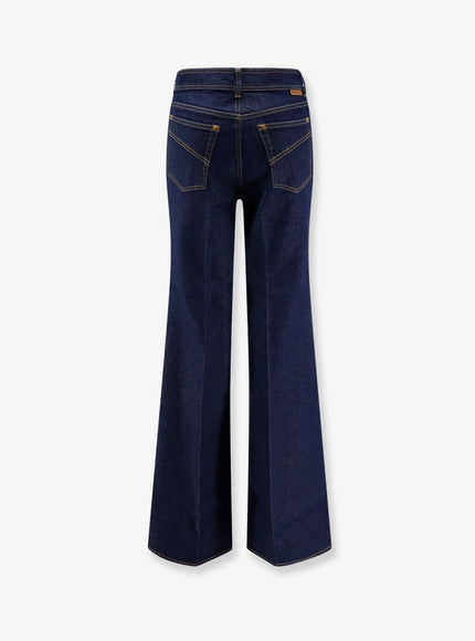 Zimmermann Cotton Denim Flare Jeans