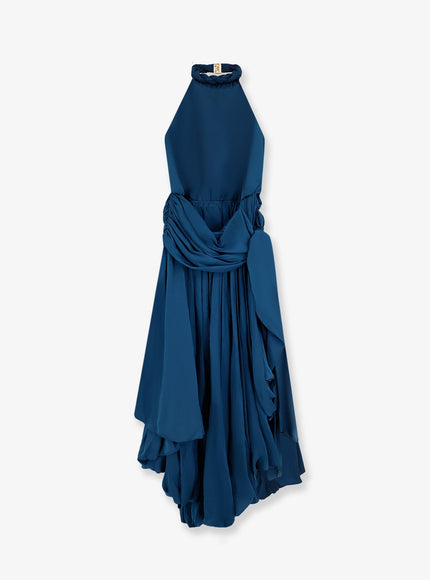 Zimmermann Alchemy Halter Silk Dress