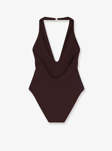Zimmermann Luna Halter Bodysuit