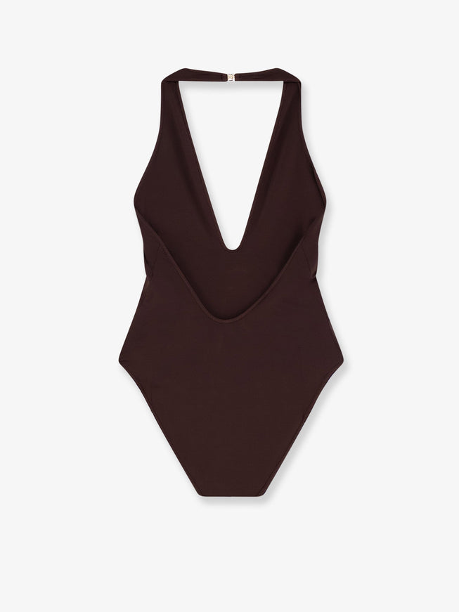 Zimmermann Luna Halter Bodysuit