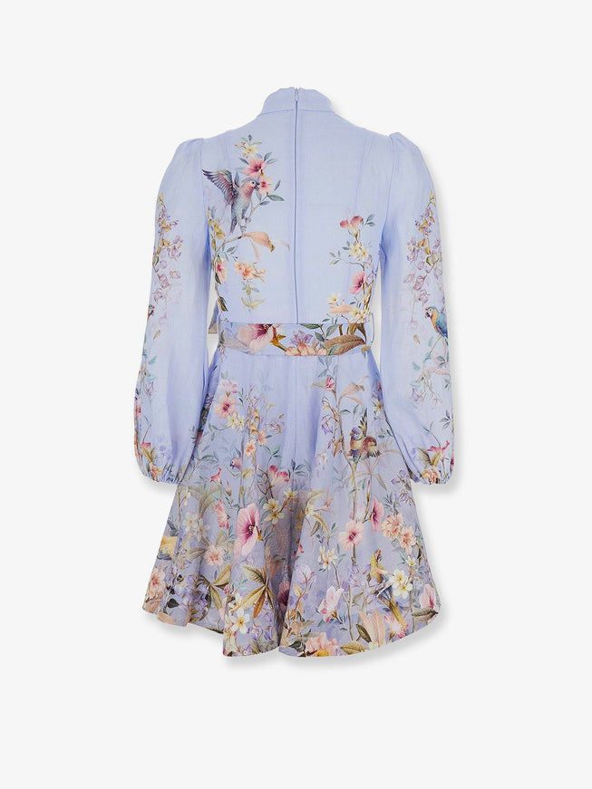 Zimmermann Rebellion Linen Mini Dress