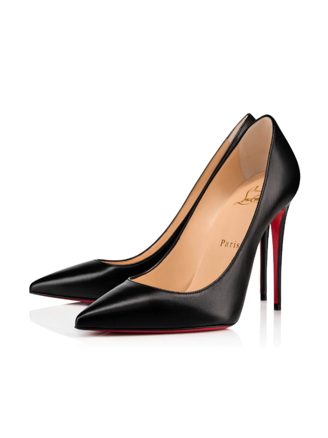 Christian Louboutin Kate 100 Pumps In Nappa Black