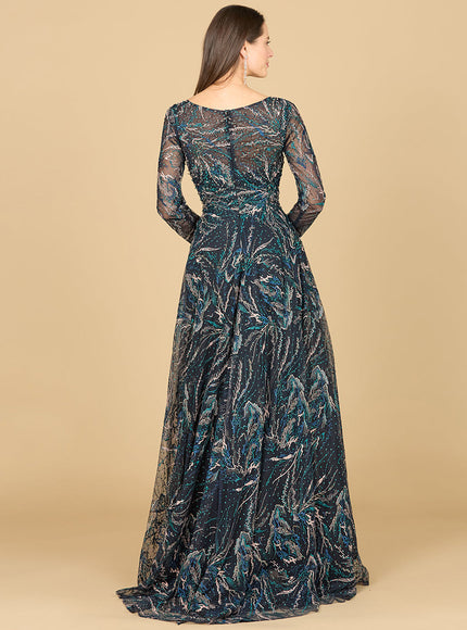 Lara Lace Gown With Long Sleeves