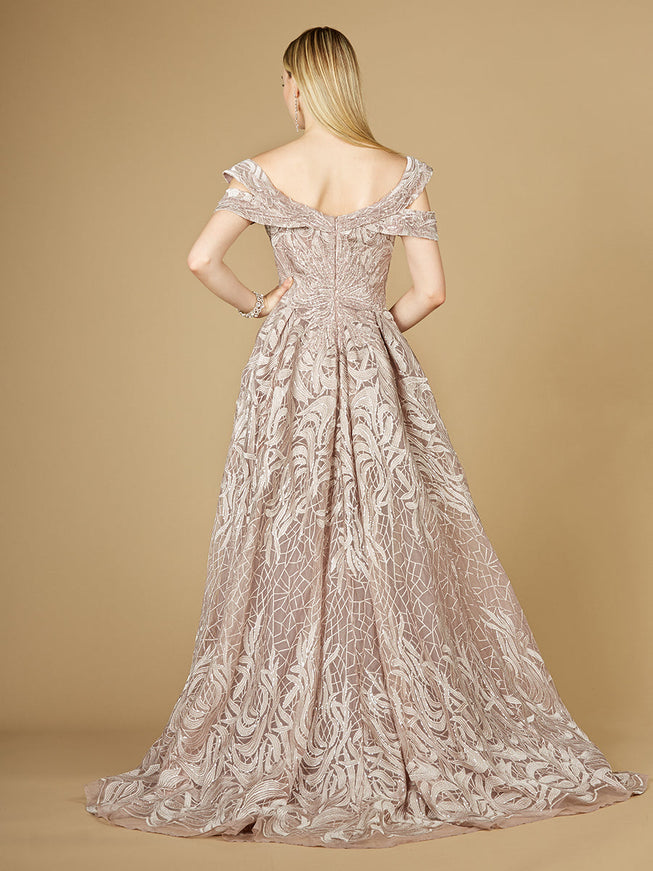 Lara Off Shoulder Mermaid Lace Gown