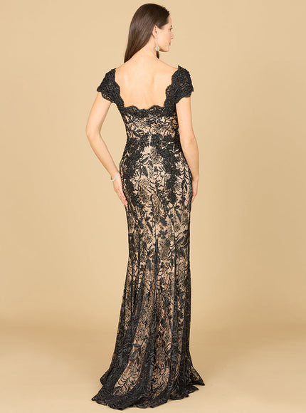 Lara Fitted Lace Mermaid Gown