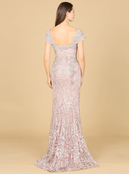 Lara Fitted Lace Mermaid Gown
