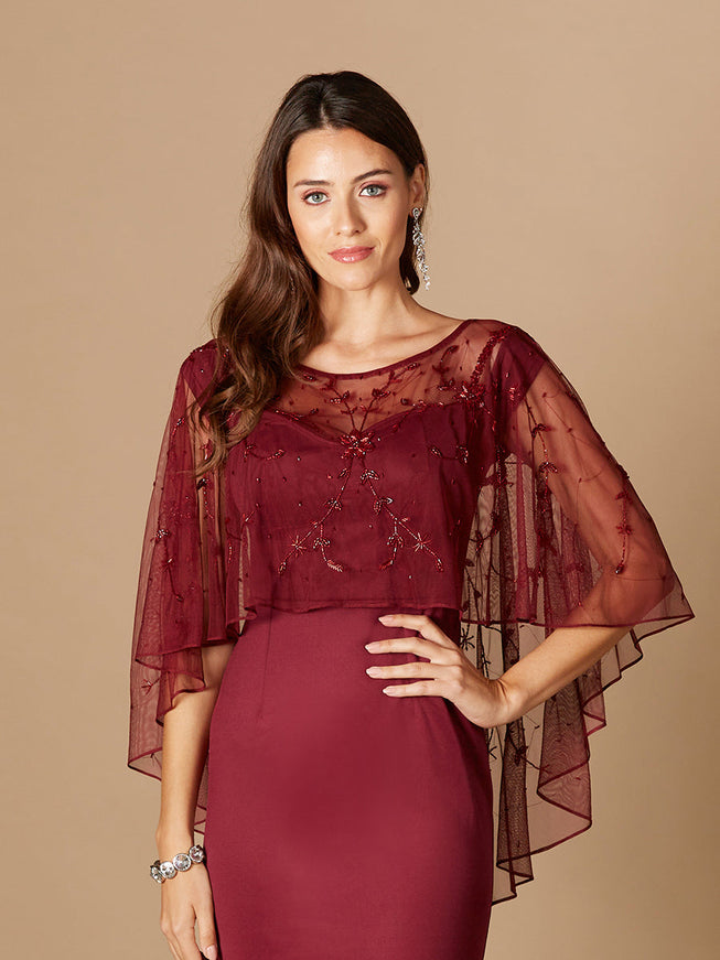 Flutter Capelet Wine