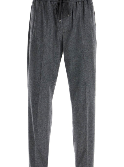 Moncler cashmere blend pants for men