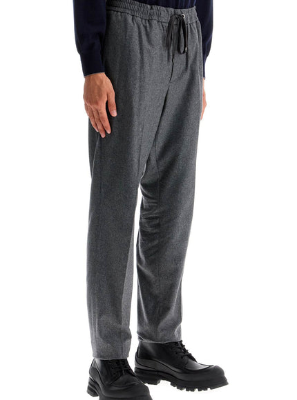 Moncler cashmere blend pants for men