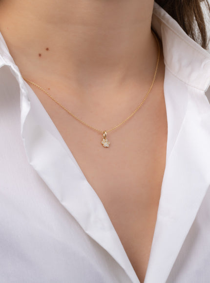Zoe Lev Diamond Paw Pendant
