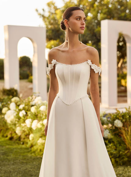 Rosa Clará Nasya Wedding Gown