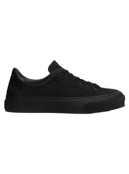 Givenchy Men's City Canvas Suede Low-Top Sneakers